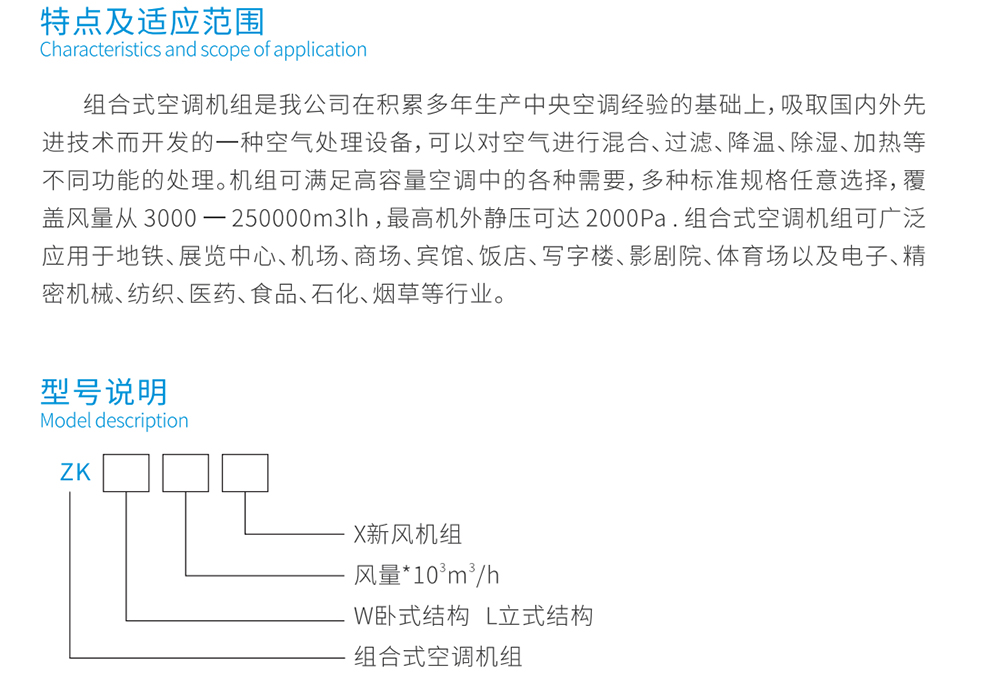 组合式空调机组中空调风机的设计